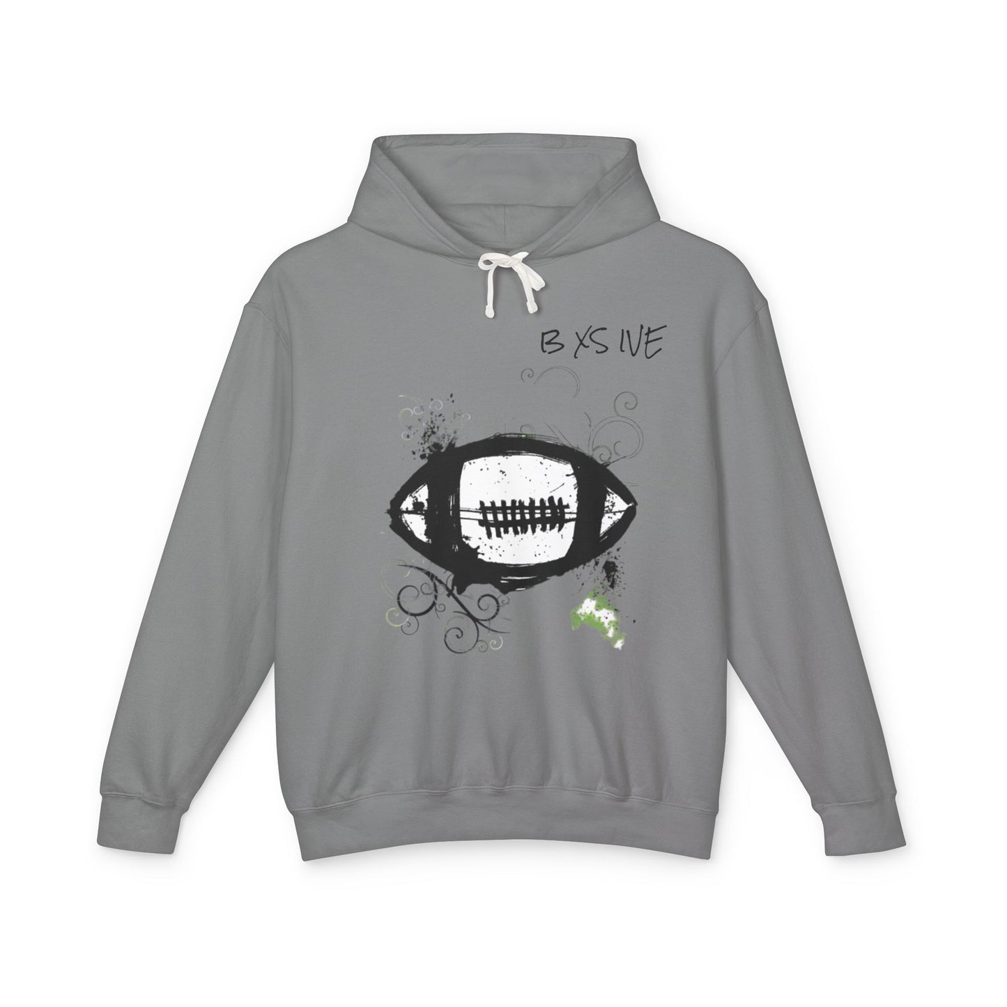 Be Exlusive Football Hoodie - Unisex Lightweight Sweatshirt