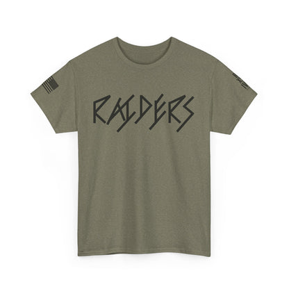FLAG 13 Colors: Unisex Heavy Cotton Tee - Raiders Graphic Shirt for Fans