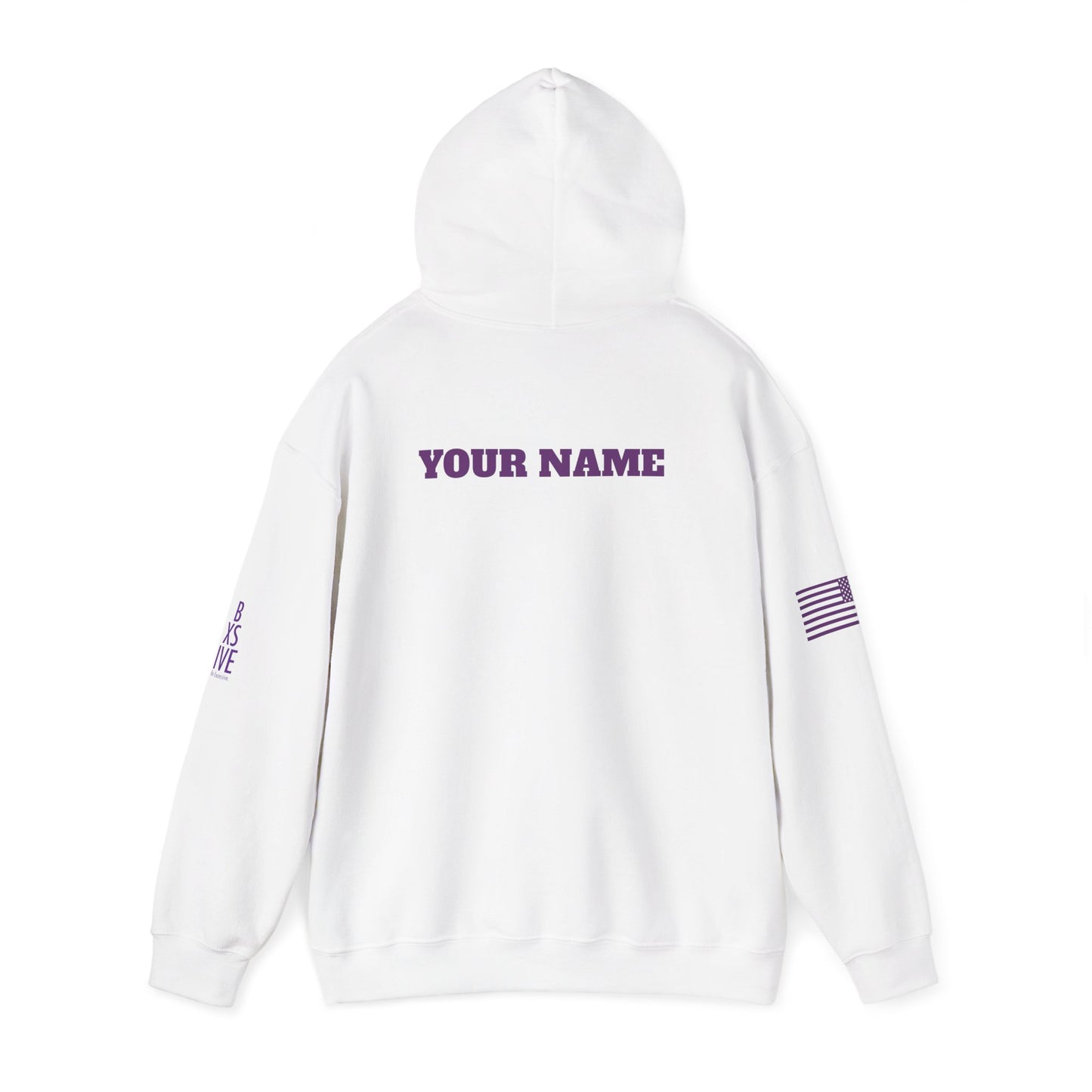 Raiders Custom Unisex Heavy Blend Hoodie | Personalized Gift for Sports Fans, Cozy Casual Wear, Team Spirit Gear, Unique Gift for Him/Her