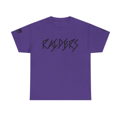 FLAG 13 Colors: Unisex Heavy Cotton Tee - Raiders Graphic Shirt for Fans