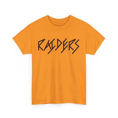 BASIC 13 Colors: Unisex Heavy Cotton Tee - Raiders Graphic Shirt for Fans