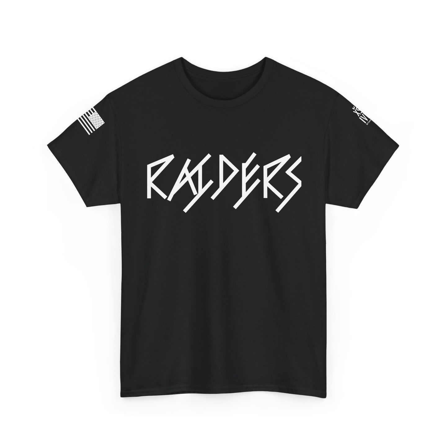 FLAG 13 Colors: Unisex Heavy Cotton Tee - Raiders Graphic Shirt for Fans