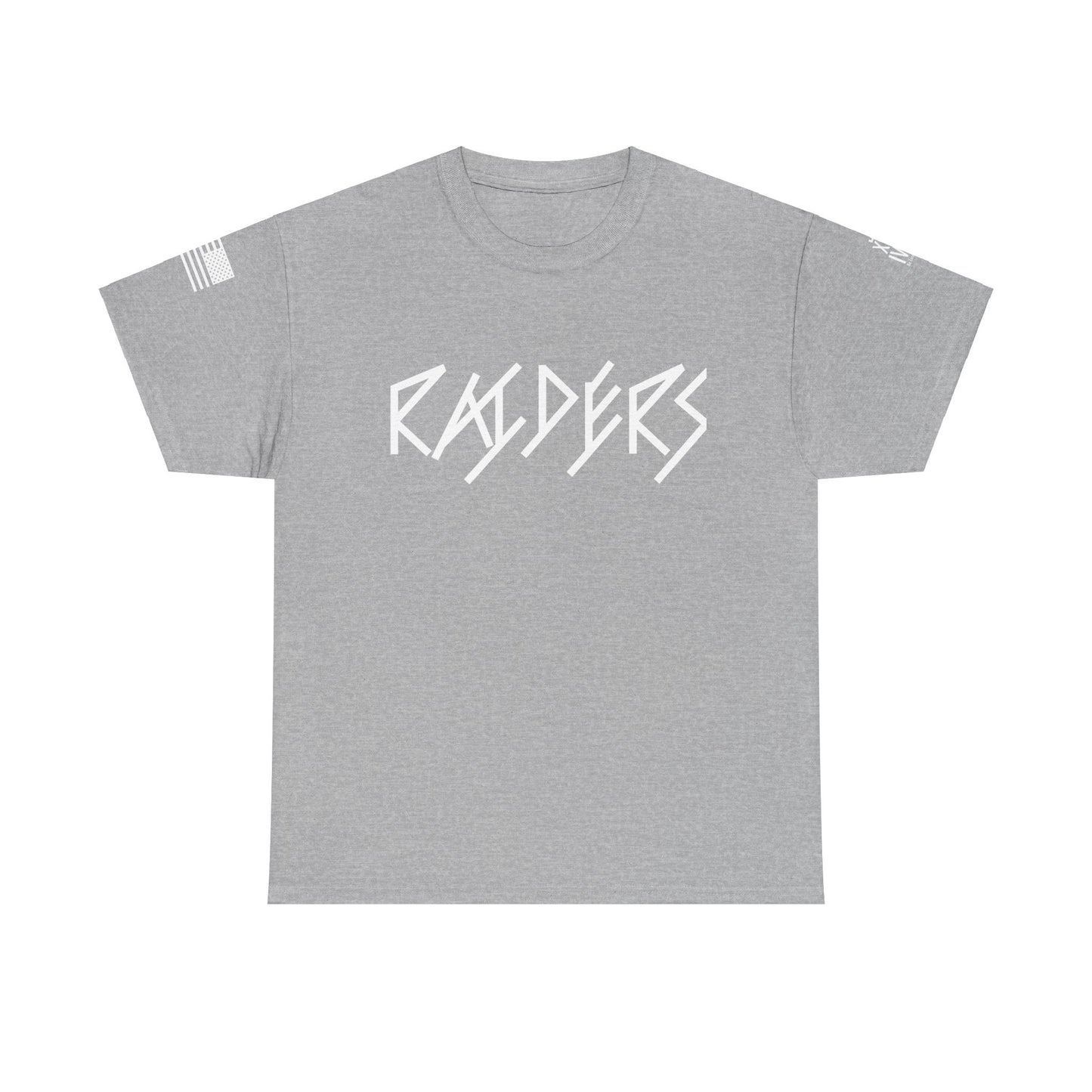 FLAG 13 Colors: Unisex Heavy Cotton Tee - Raiders Graphic Shirt for Fans