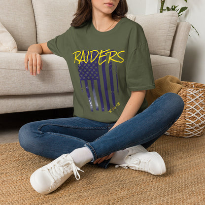 Patriotic Graphic T-Shirt - USA Flag Design