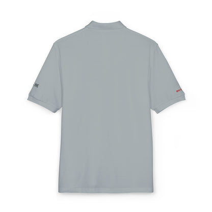 Embroidered 'Team Alpha' Logo Polo Shirt