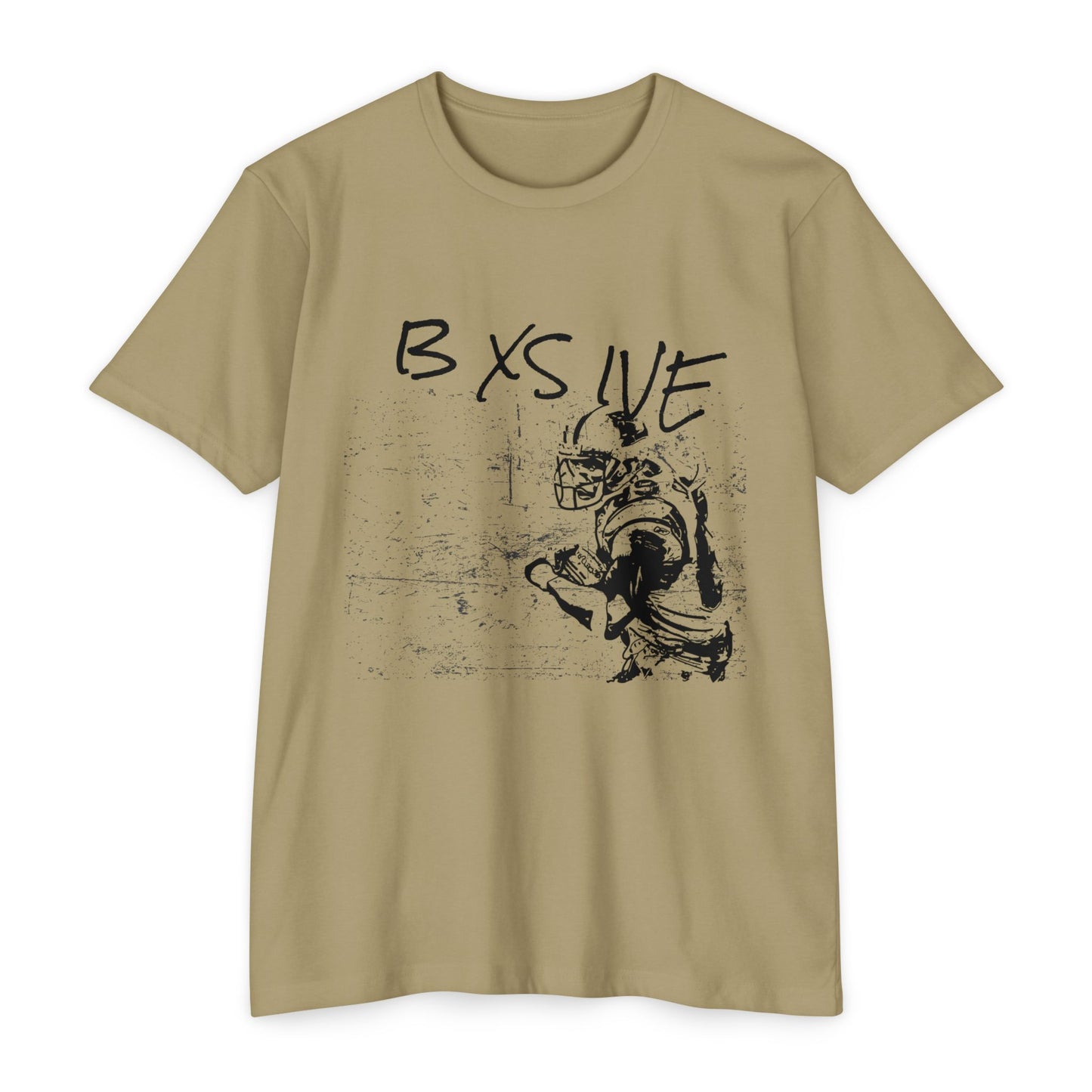 Be Excessive Unisex Football Jersey T-Shirt - Sporty & Fun Graphic Tee for Active Lifestyles
