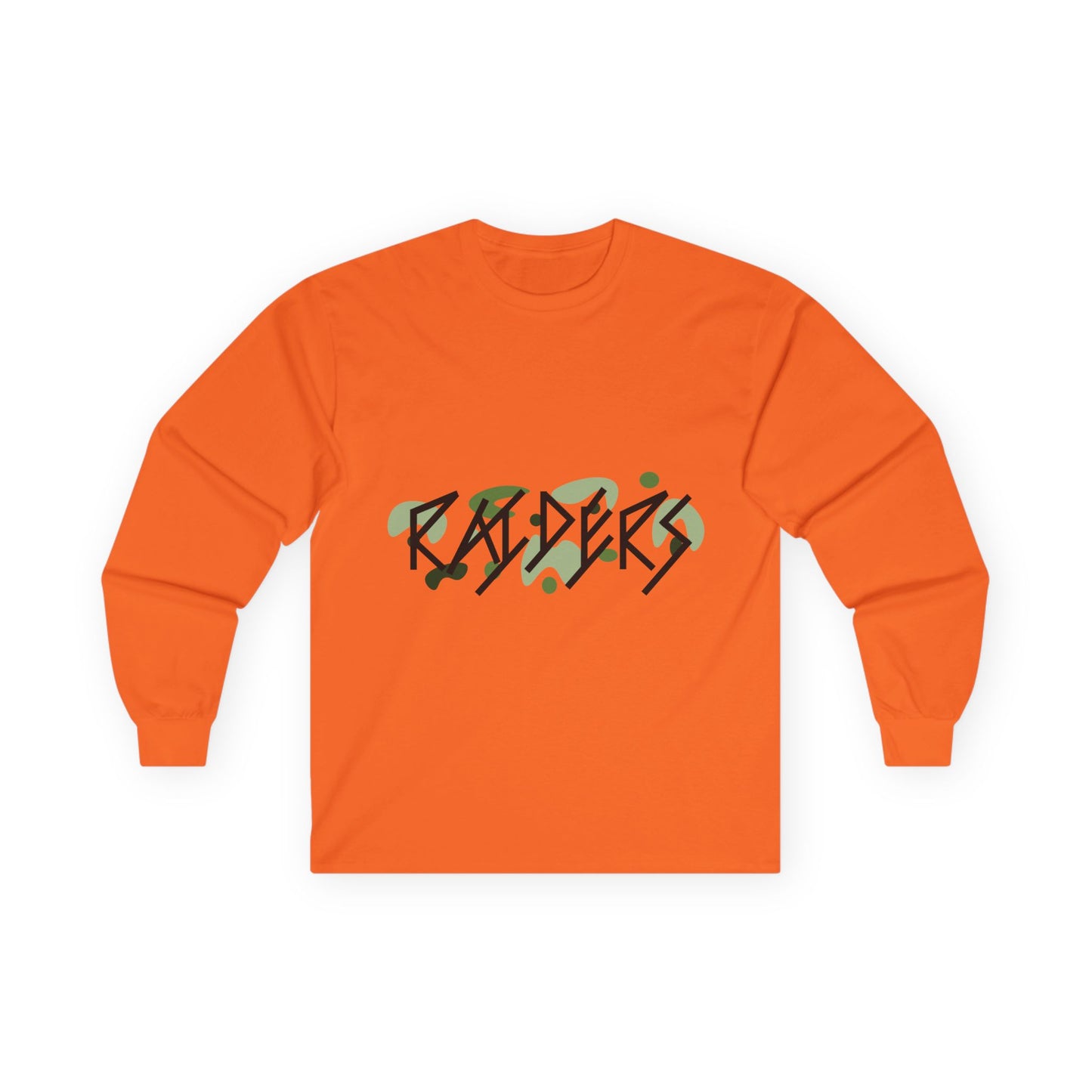 19 Colors: RAIDERS Graphic Unisex Long Sleeve Tee - Casual Streetwear