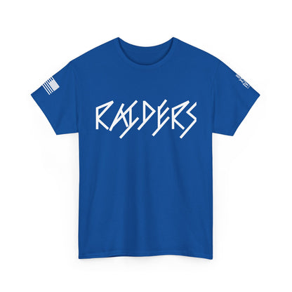FLAG 13 Colors: Unisex Heavy Cotton Tee - Raiders Graphic Shirt for Fans