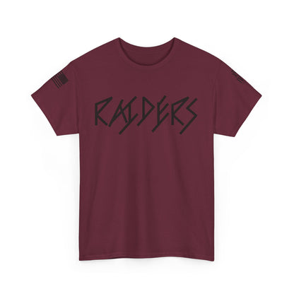 FLAG 13 Colors: Unisex Heavy Cotton Tee - Raiders Graphic Shirt for Fans