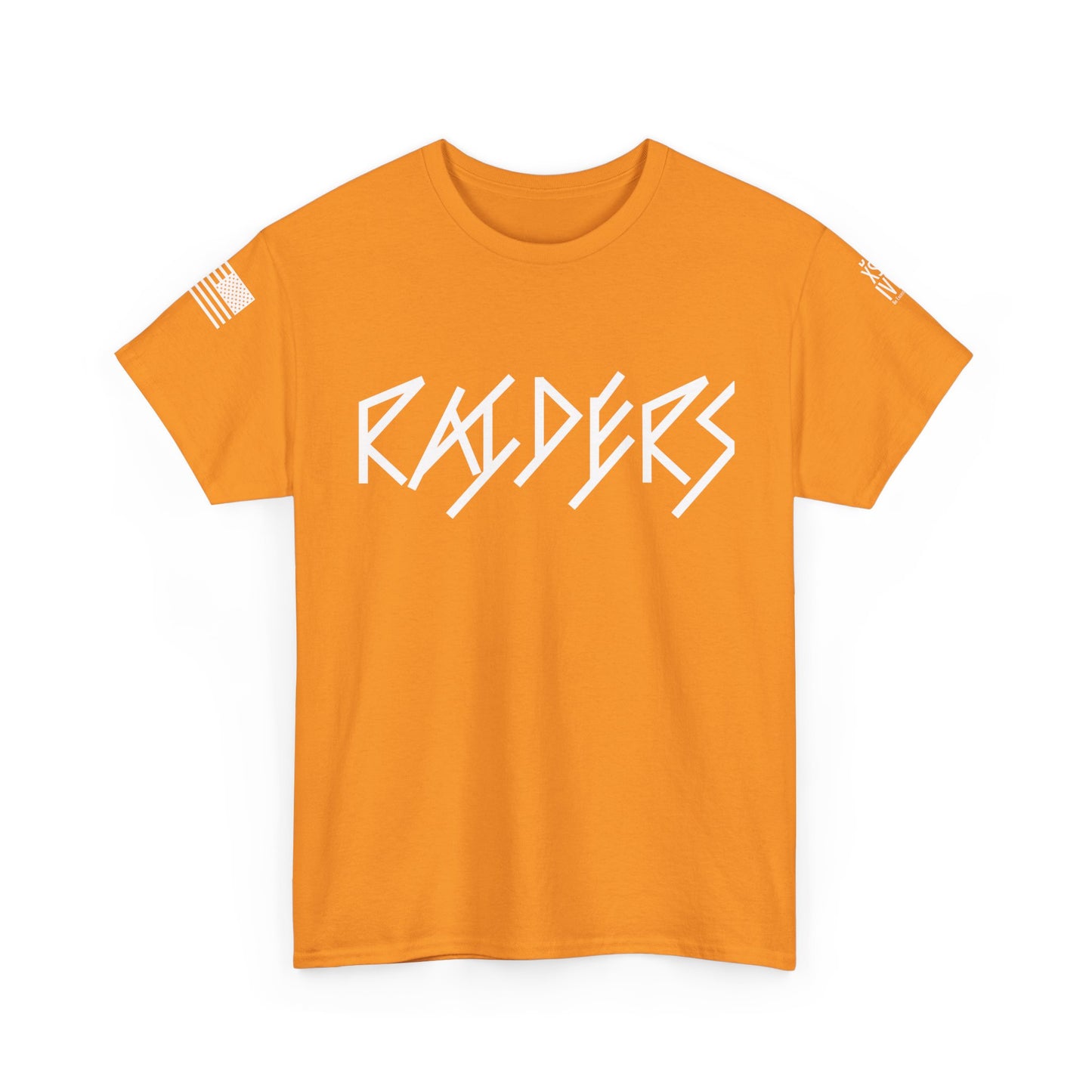 FLAG 13 Colors: Unisex Heavy Cotton Tee - Raiders Graphic Shirt for Fans