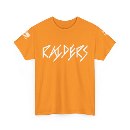 FLAG 13 Colors: Unisex Heavy Cotton Tee - Raiders Graphic Shirt for Fans