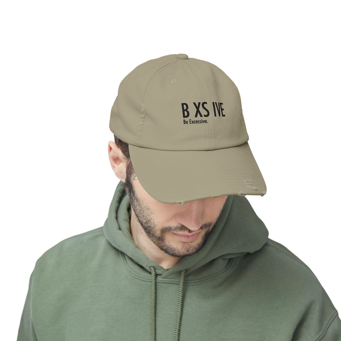 Be Excessive Distressed Cap - Unisex Fashion Hat