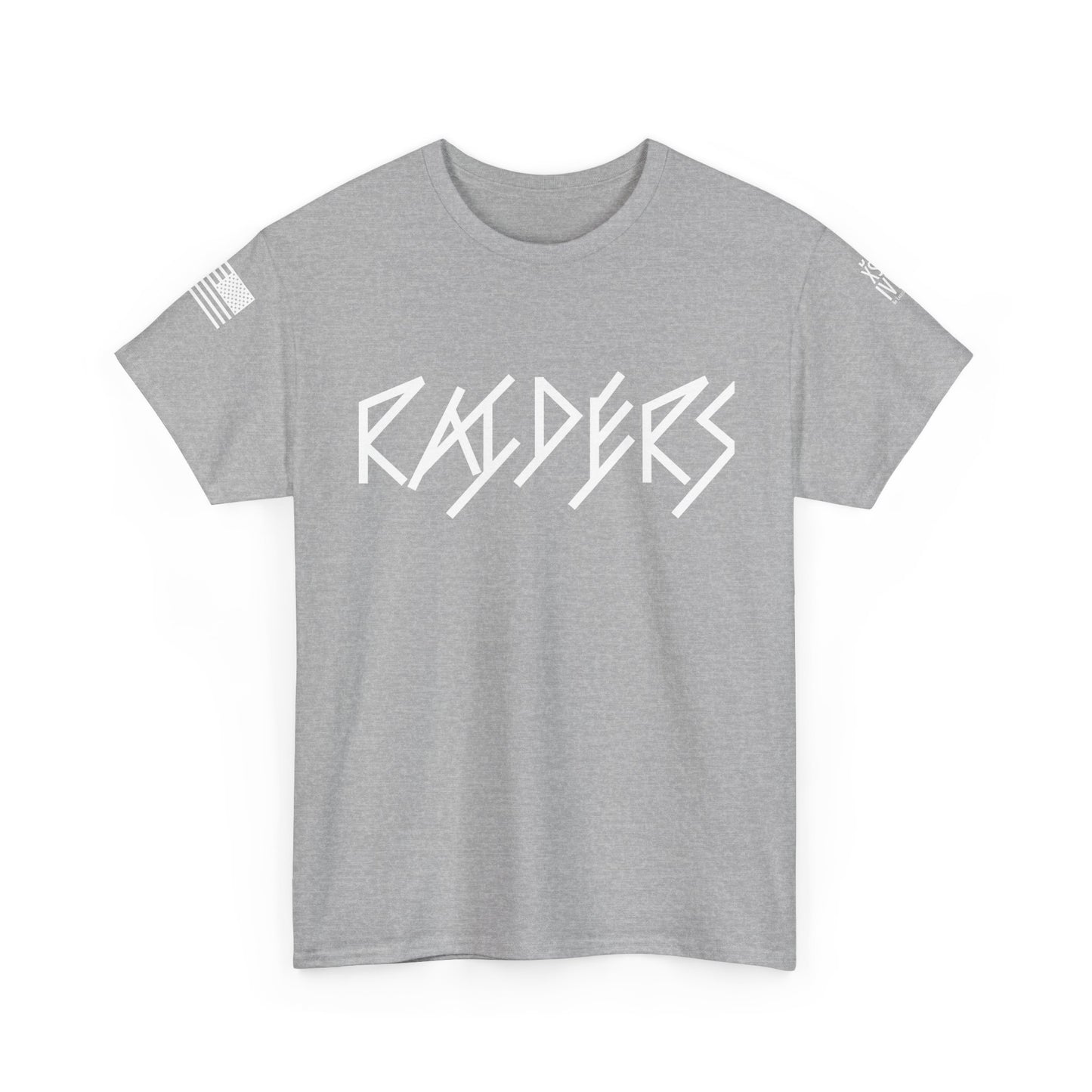 FLAG 13 Colors: Unisex Heavy Cotton Tee - Raiders Graphic Shirt for Fans