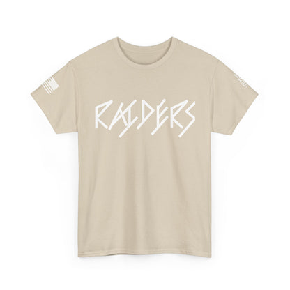 FLAG 13 Colors: Unisex Heavy Cotton Tee - Raiders Graphic Shirt for Fans