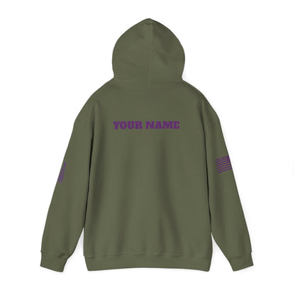 Raiders Custom Unisex Heavy Blend Hoodie | Personalized Gift for Sports Fans, Cozy Casual Wear, Team Spirit Gear, Unique Gift for Him/Her