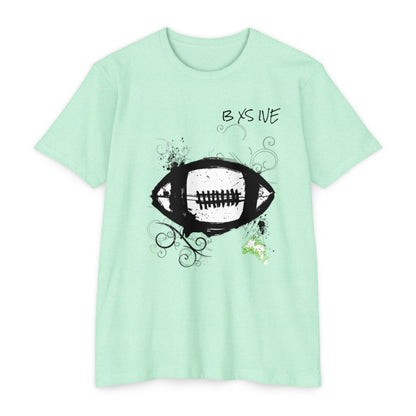 Be Excessive Football Graphic Unisex T-Shirt - Casual Sportswear for Fans