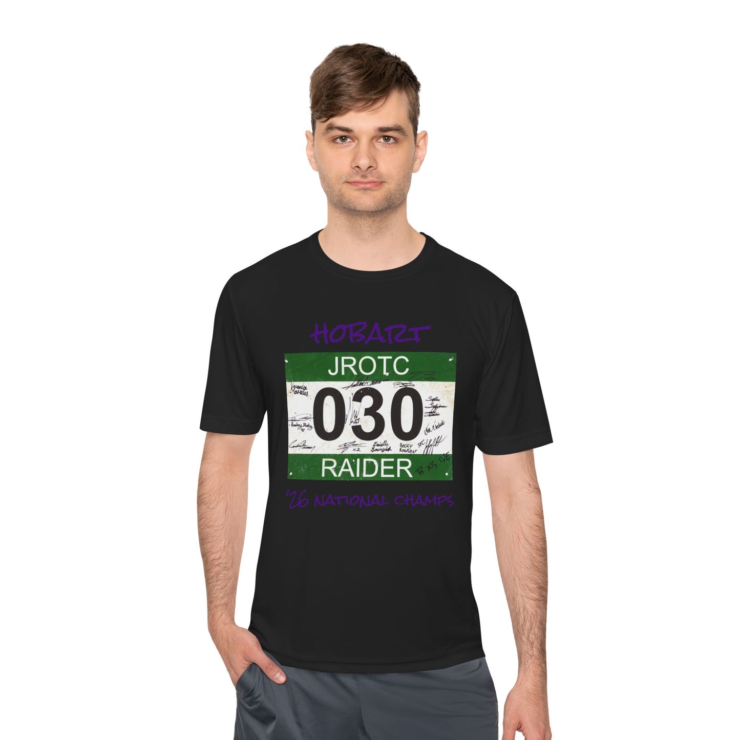 JROTC Raider 030 Race Plate Performance Tee