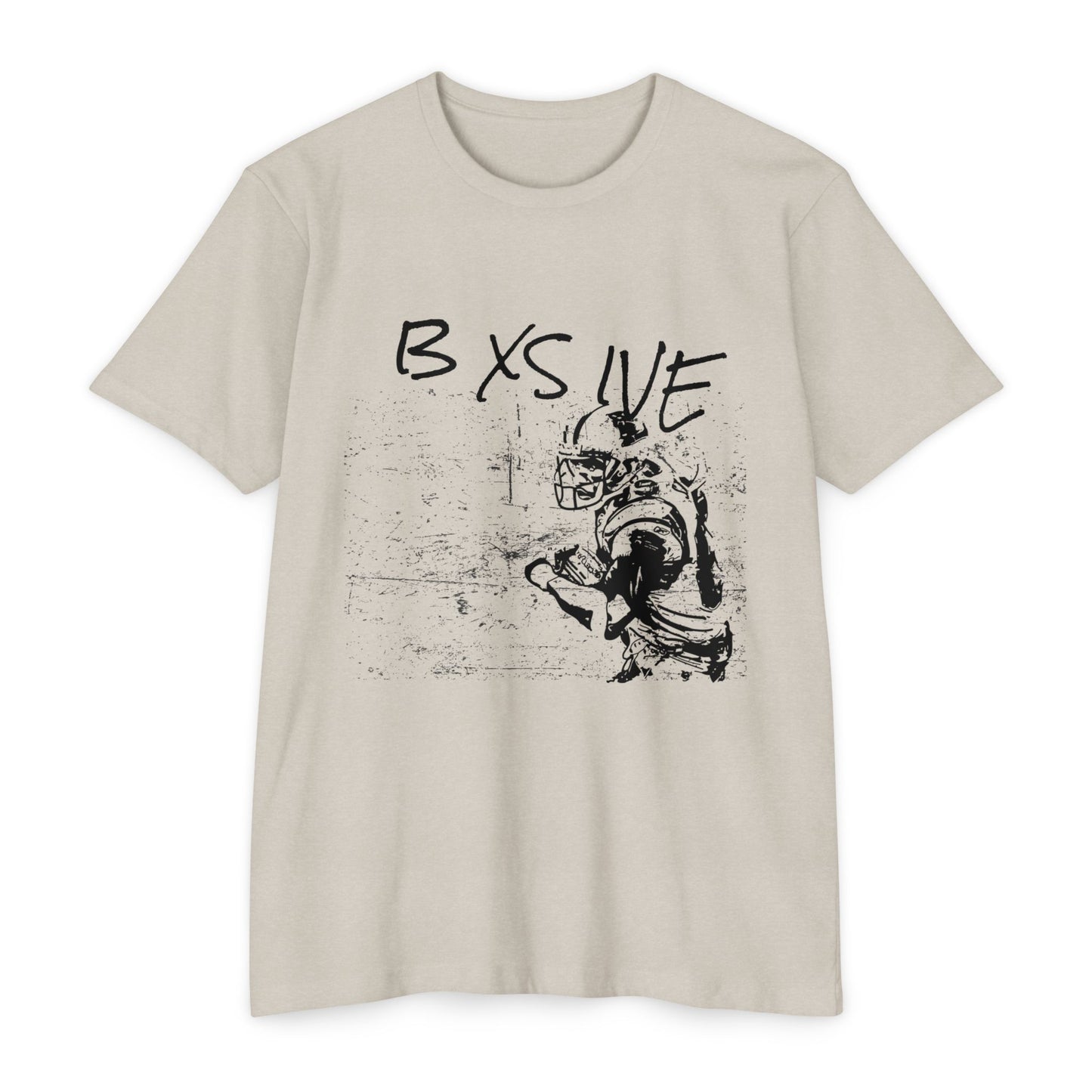 Be Excessive Unisex Football Jersey T-Shirt - Sporty & Fun Graphic Tee for Active Lifestyles