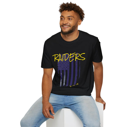 Patriotic Graphic T-Shirt - USA Flag Design