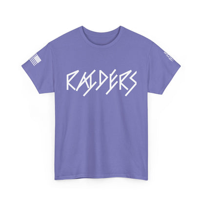 FLAG 13 Colors: Unisex Heavy Cotton Tee - Raiders Graphic Shirt for Fans
