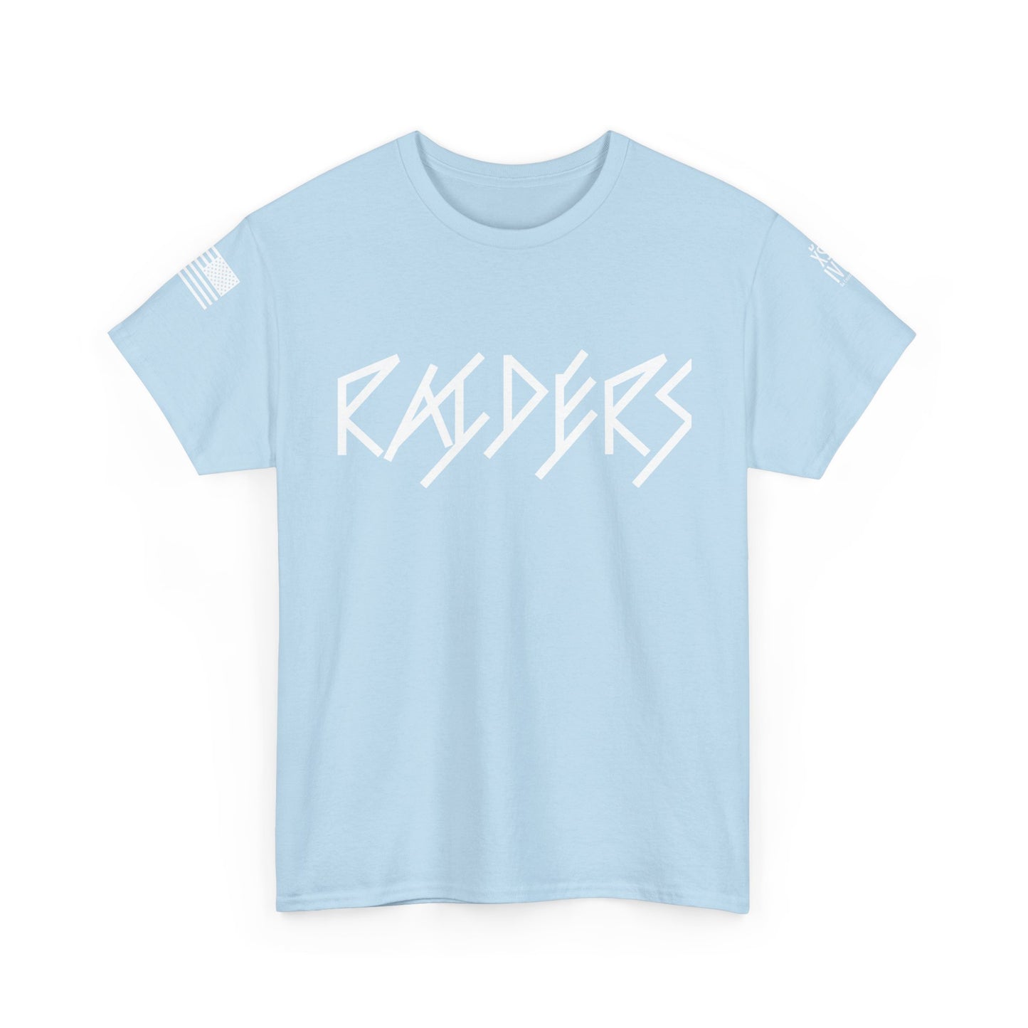 FLAG 13 Colors: Unisex Heavy Cotton Tee - Raiders Graphic Shirt for Fans