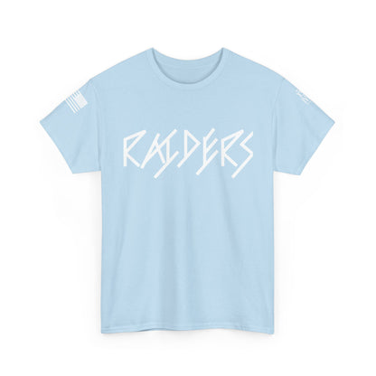 FLAG 13 Colors: Unisex Heavy Cotton Tee - Raiders Graphic Shirt for Fans