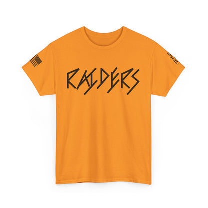 FLAG 13 Colors: Unisex Heavy Cotton Tee - Raiders Graphic Shirt for Fans