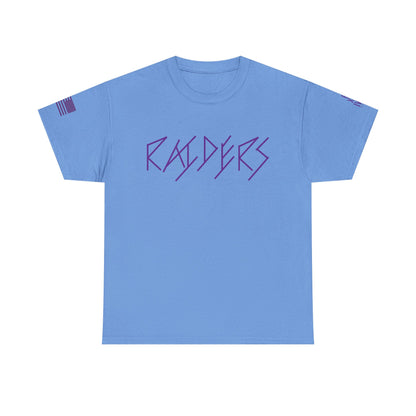 Copy of FLAG 13 Colors: Unisex Heavy Cotton Tee - Raiders Graphic Shirt for Fans