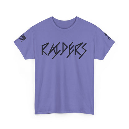 FLAG 13 Colors: Unisex Heavy Cotton Tee - Raiders Graphic Shirt for Fans