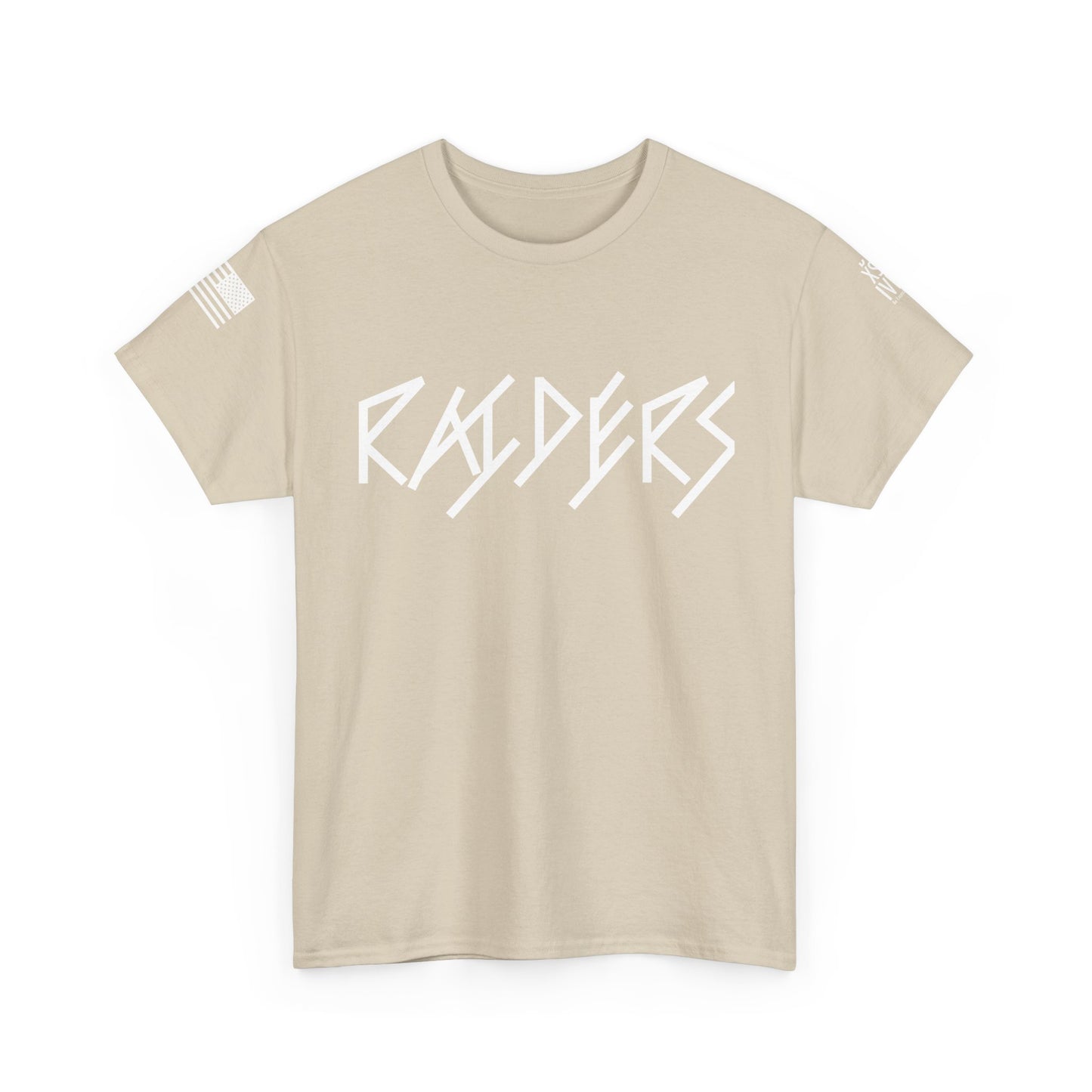 FLAG 13 Colors: Unisex Heavy Cotton Tee - Raiders Graphic Shirt for Fans