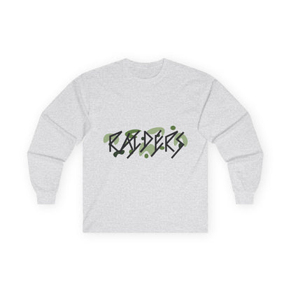 19 Colors: RAIDERS Graphic Unisex Long Sleeve Tee - Casual Streetwear