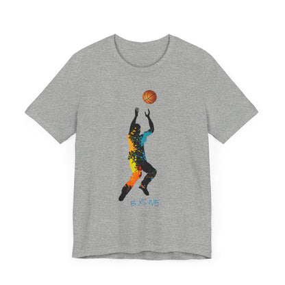 Colorful Ballers Player Unisex Tee - Perfect for Sports Lovers