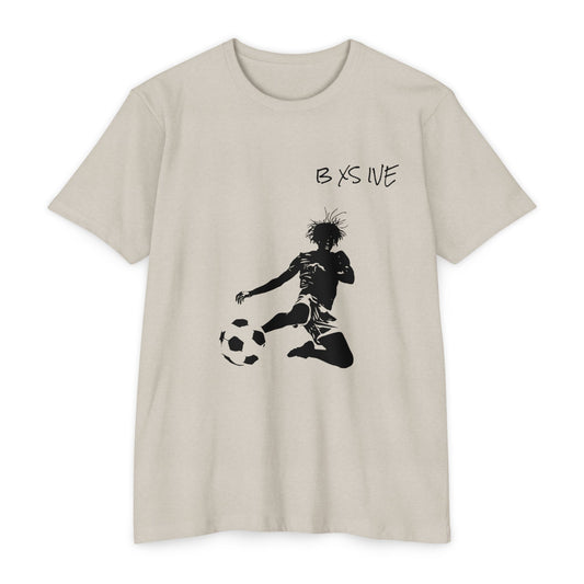 Be Excessive Soccer T-Shirt - Unisex CVC Jersey
