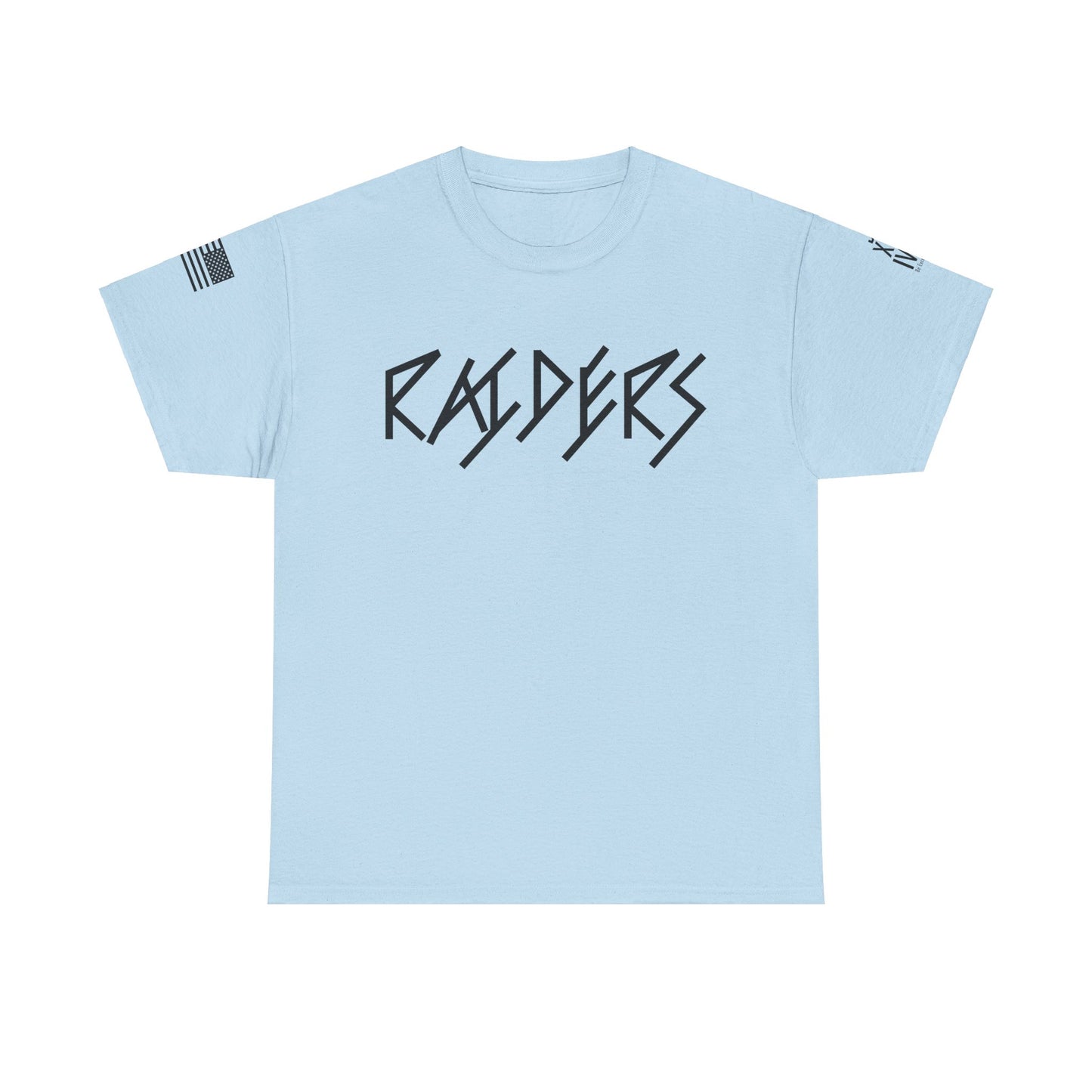 FLAG 13 Colors: Unisex Heavy Cotton Tee - Raiders Graphic Shirt for Fans