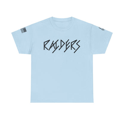 FLAG 13 Colors: Unisex Heavy Cotton Tee - Raiders Graphic Shirt for Fans