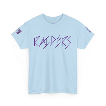 Copy of FLAG 13 Colors: Unisex Heavy Cotton Tee - Raiders Graphic Shirt for Fans