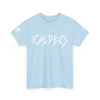 FLAG 13 Colors: Unisex Heavy Cotton Tee - Raiders Graphic Shirt for Fans