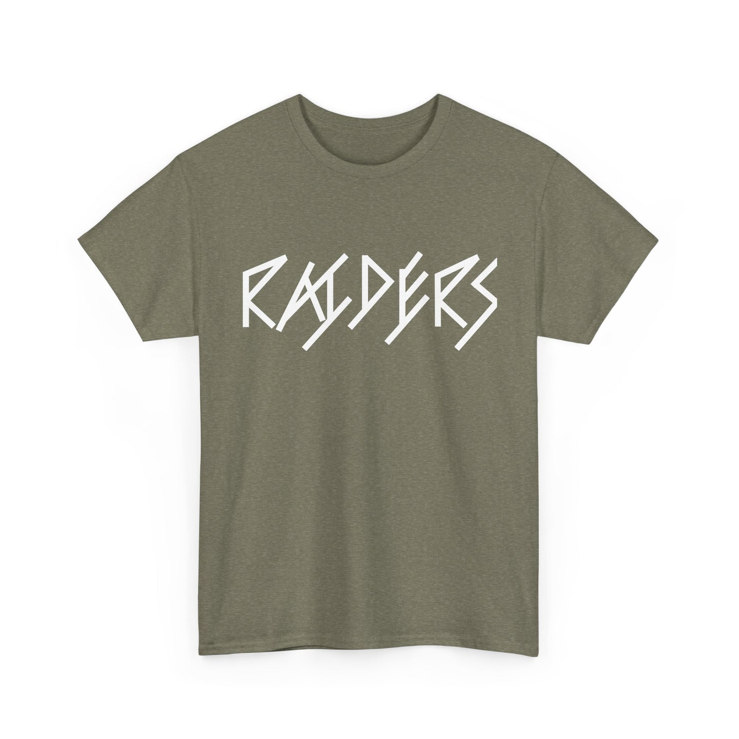 BASIC 13 Colors: Unisex Heavy Cotton Tee - Raiders Graphic Shirt for Fans