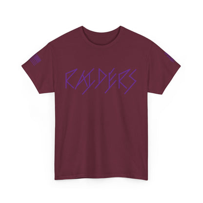 Copy of FLAG 13 Colors: Unisex Heavy Cotton Tee - Raiders Graphic Shirt for Fans