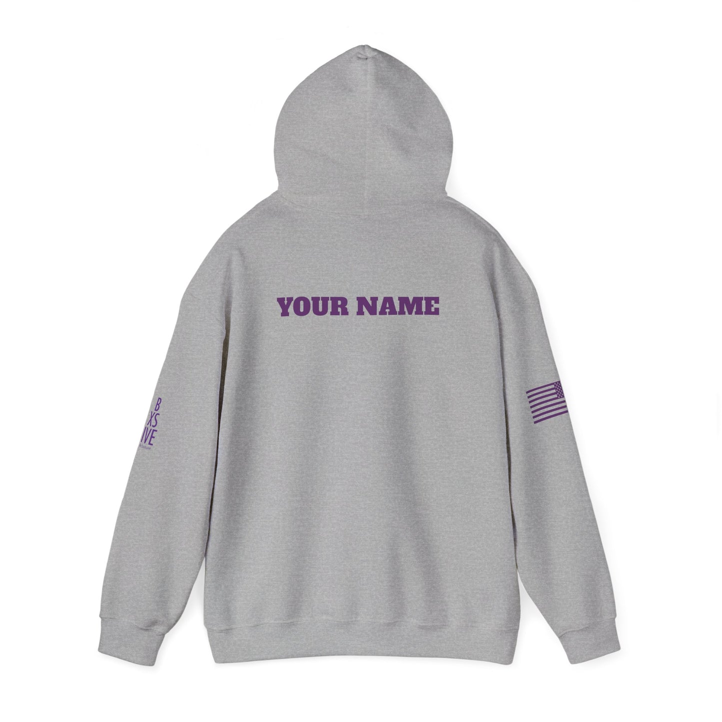 Raiders Custom Unisex Heavy Blend Hoodie | Personalized Gift for Sports Fans, Cozy Casual Wear, Team Spirit Gear, Unique Gift for Him/Her
