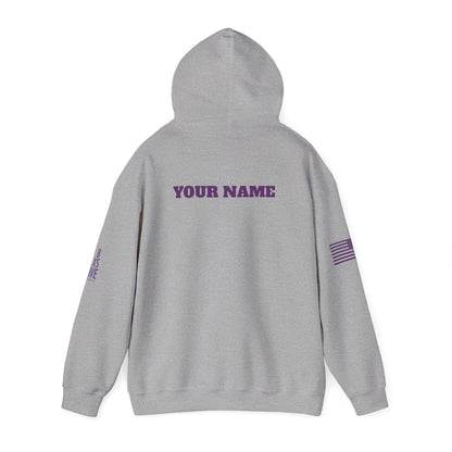 Raiders Custom Unisex Heavy Blend Hoodie | Personalized Gift for Sports Fans, Cozy Casual Wear, Team Spirit Gear, Unique Gift for Him/Her