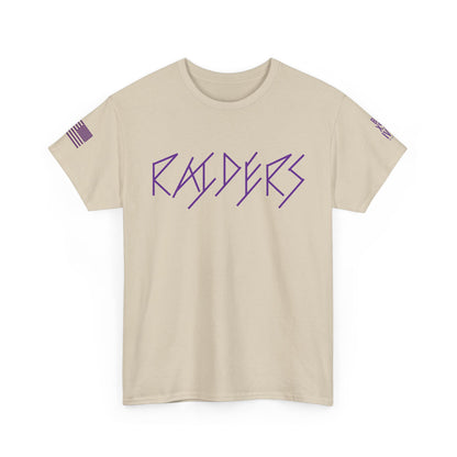 Copy of FLAG 13 Colors: Unisex Heavy Cotton Tee - Raiders Graphic Shirt for Fans