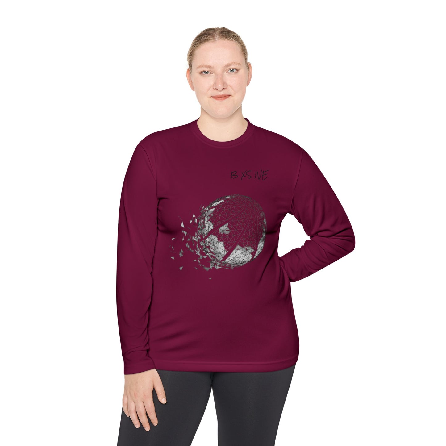 Unisex Lightweight Long Sleeve Tee - Breakthrough Basketball Design