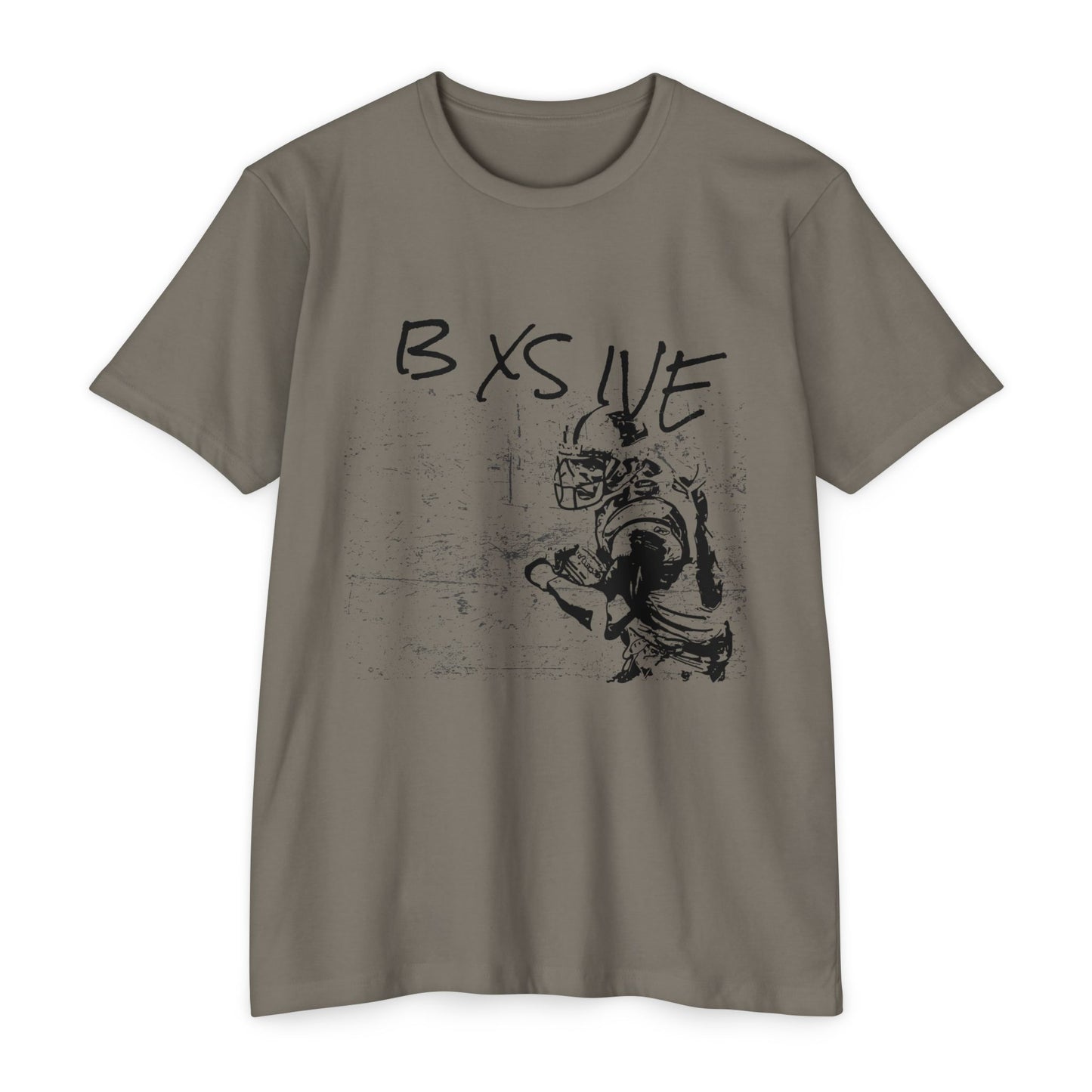 Be Excessive Unisex Football Jersey T-Shirt - Sporty & Fun Graphic Tee for Active Lifestyles