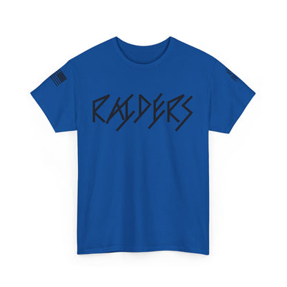 FLAG 13 Colors: Unisex Heavy Cotton Tee - Raiders Graphic Shirt for Fans