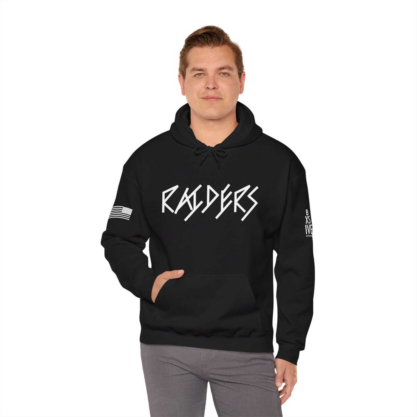 9 Colors: RAIDERS Unisex Heavy Blend™ Hooded Sweatshirt - Perfect for Game Day and Casual Wear