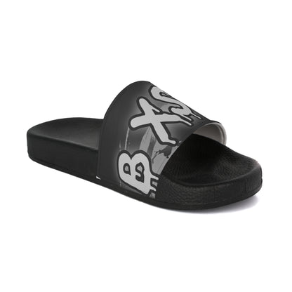 Men's Graphic Slide Sandals - Stylish Comfort for Casual Outings