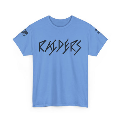 FLAG 13 Colors: Unisex Heavy Cotton Tee - Raiders Graphic Shirt for Fans