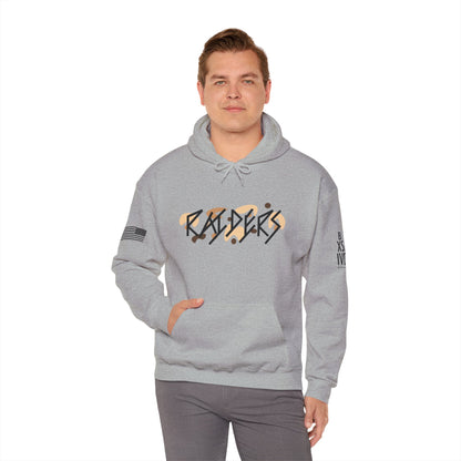 9 Colors: DESERT Unisex Raiders Heavy Blend Hoodie - Stylish and Comfortable Sweatshirt for Fans