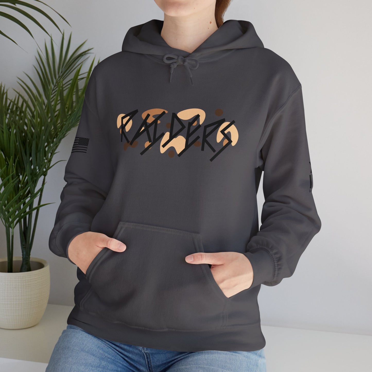 9 Colors: DESERT Unisex Raiders Heavy Blend Hoodie - Stylish and Comfortable Sweatshirt for Fans